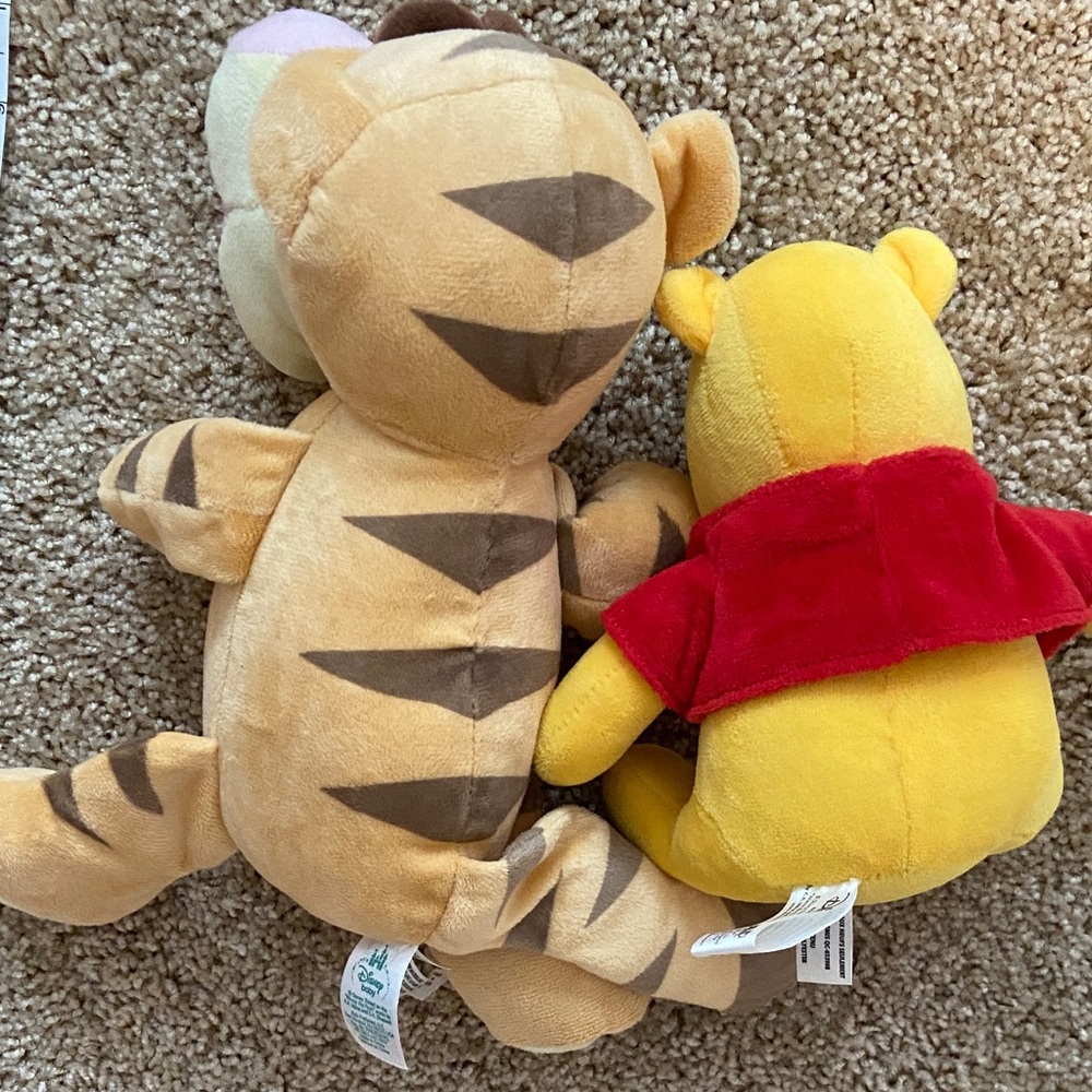 Plush Disney Tigger and Pooh Toy Set - Picture 3 of 4